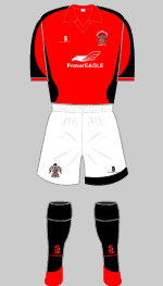 accrington stanley 2007-08 home kit