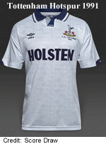 spurs 1991 shirt