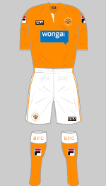 blackpool fc 2011-12 home kit