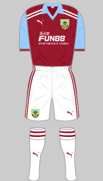 burnley 2011-12 home kit