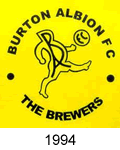 burton albion fc crest 1994