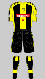 burton albion fc 2012-13 home kit