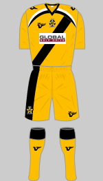 cambridge united 2009-10 home kit