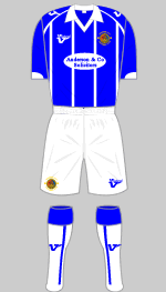 chester city fc 2009-10 home kit