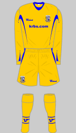 Gillingham 2007-08 third kit