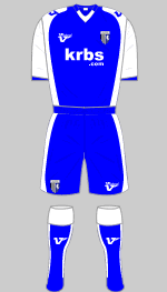 gillingham 2009-10 home kit