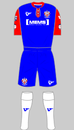 gillingham fc 2012-13 away kit