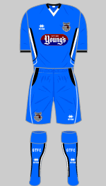 grimsby town 2009-10 away kit