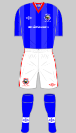 linfield fc 2012-13 home kit