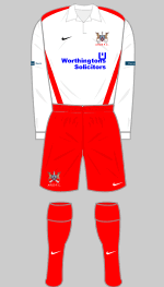 ards fc 2013-14 away kit