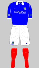 linfield 2014-15 1st kit