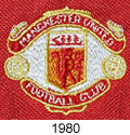 manchester united crest 1980