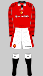 Manchester United 1996-1998 Kit