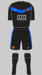 manchester united 2009-10 away kit