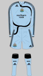 Newcastle United away kit 2007-08