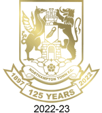 northampton town 125th anniversary crest