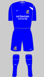 notts county 2009-10 away kit