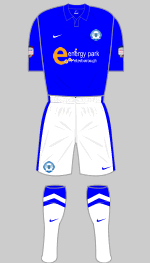 peterborough united fc 2012-13 home kit