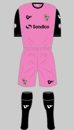 Port vale fc 2012-3 pink change kit