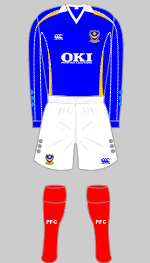 Portsmouth 2007-08 home kit