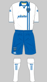 portsmouth 2009-10 away kit