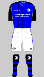 rochdale fc 2011-12 home kit