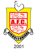 airdrieonians crest 2001