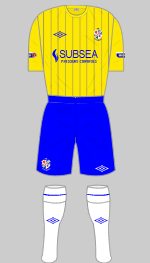 cowdenbeath fc 2012-13 away kit