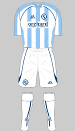 forfar athletic 2010-11 away kit