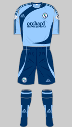 forfar athletic 2013-14 home kit