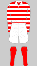 Hamilton Academicals 1946-47 kit