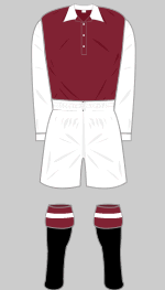 hearts 1953-54 whire sleeves