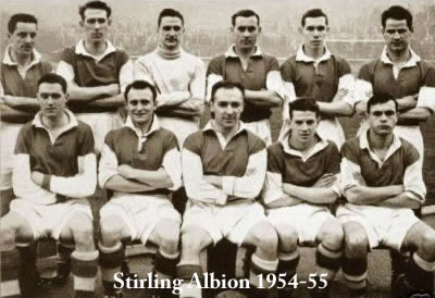 stirling albion 1954-55 team