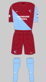 scunthorpe united fc 2012-13 home kit