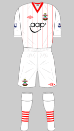 southampton fc 2012-13 away kit