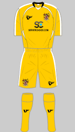 stevenage fc 2010-2011 away kit