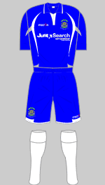 stockport county 2009-2010 strip