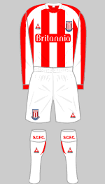 Stoke City 2007-08 home kit