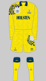 Spurs 1991 change kit