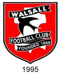 walsall fc crest 1995