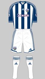 west bromwich albion 2012-13 home kit