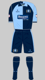 wycombe wanderers fc 2012-13 home kit