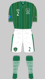 republic of ireland ewuro 2012 home kit