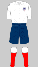 england world cup 1954 kit v uruguay